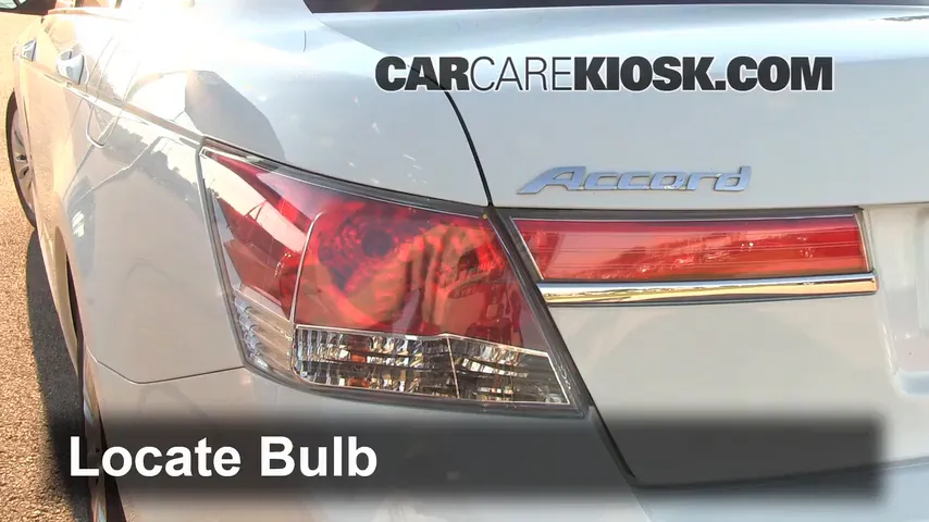 2011 Honda Accord LX 2.4L 4 Cyl. Lights Reverse Light (replace bulb)